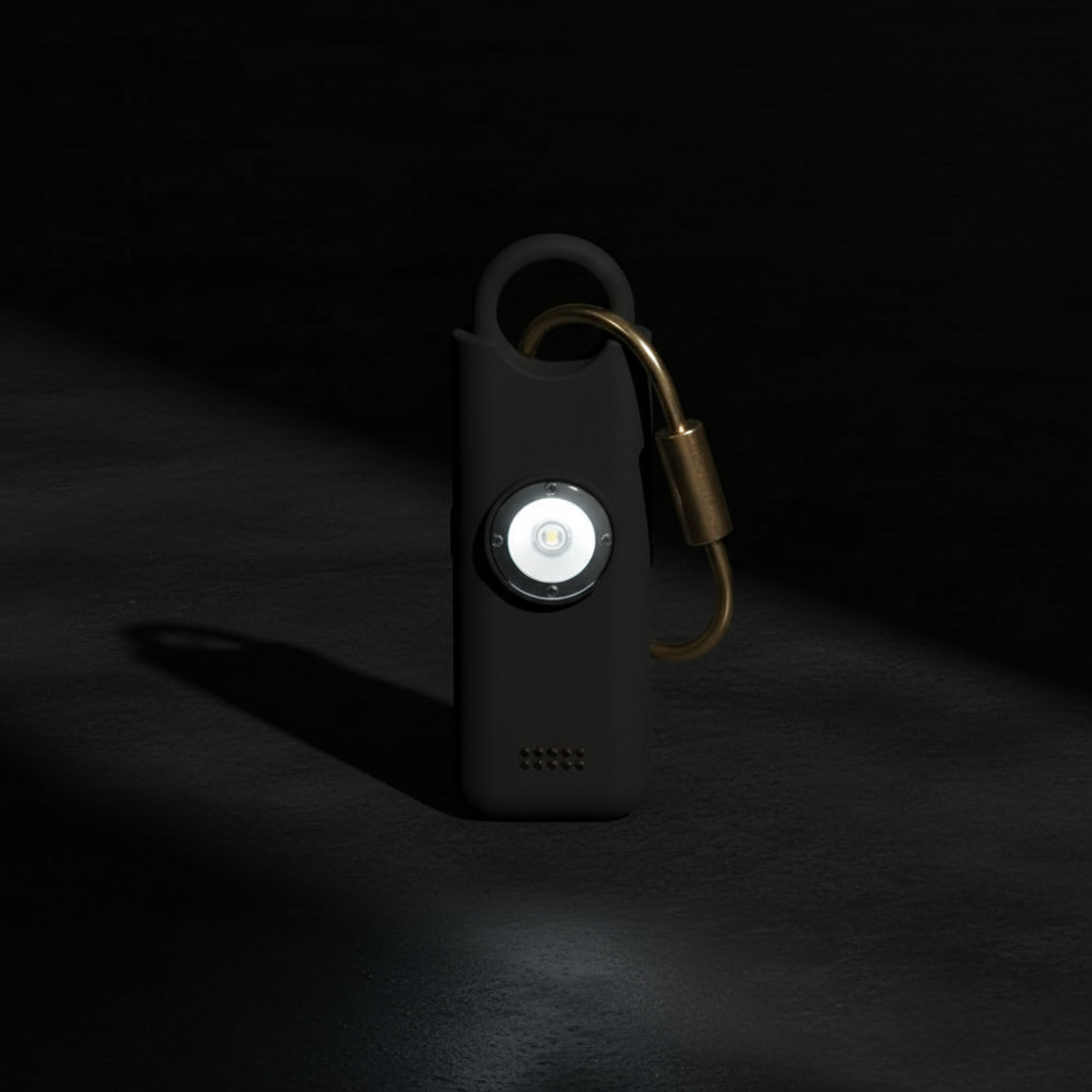 Överfallslarm för henne